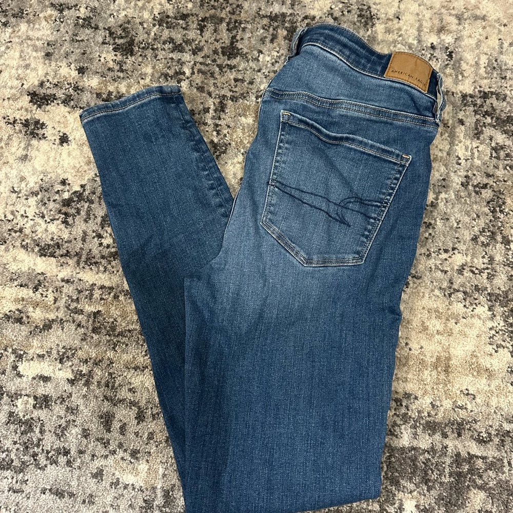 Women’s American Eagle Dark Blue Skinny Jeans